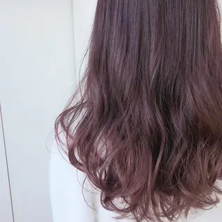 ロング カラー TRENCH 相澤 果歩のヘアスタイル