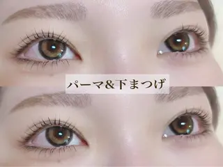 マツエク・マツパ AURORA RINAのマツエク・マツパデザイン