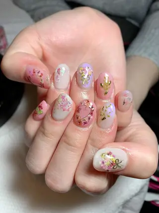 ネイル 3Dアートネイル💗 都築レナのネイルデザイン