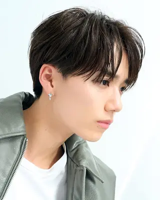 メンズ 【メンズ特化⚡️】 曲がる矯正/千原涼麻のヘアスタイル