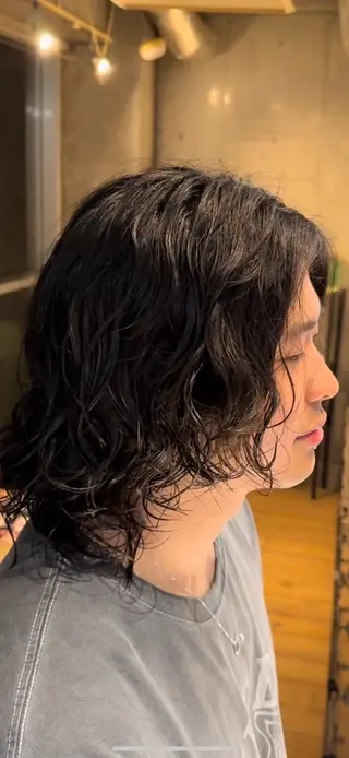 パーマ メンズ fifth原宿/ パーマ特化/今村圭一のヘアスタイル