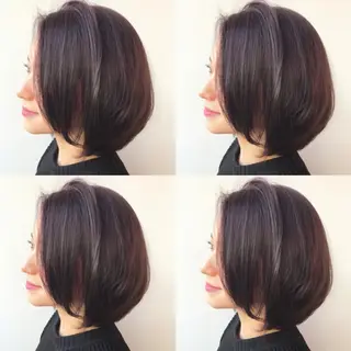 ミディアム カラー 表参道/さあ や/大人ナチュラルのヘアスタイル