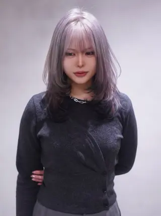 カラー 河原 楓樹のヘアスタイル