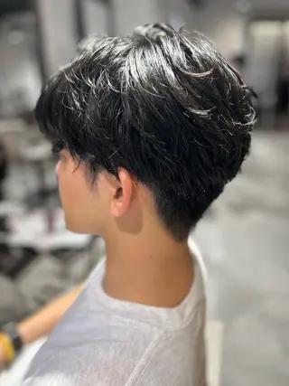 パーマ メンズ メンズ専門美容師 MIUのヘアスタイル