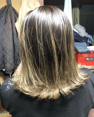 ショート カラー ヘアアレンジ 遠藤 拓馬のヘアスタイル