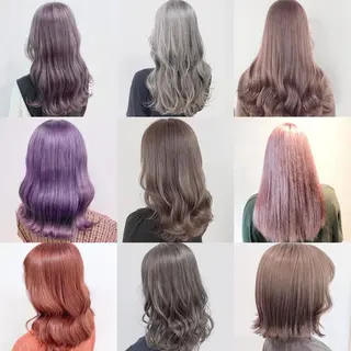 セミロング ケアブリーチ 黒瀬有汰のヘアスタイル