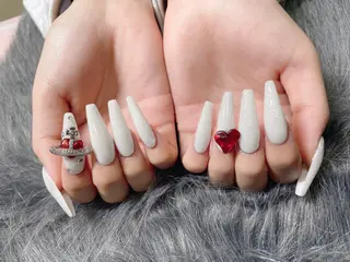 ロング ネイル 《LB》ラブリエ Nail&eyeのマツエク・マツパデザイン
