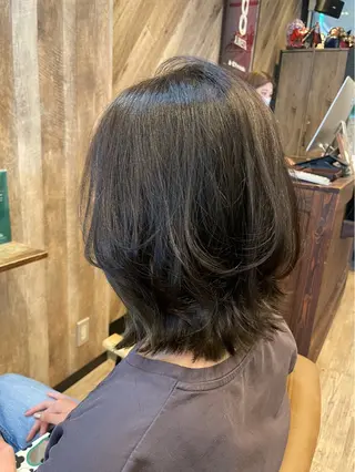 セミロング 小谷 志月のヘアスタイル