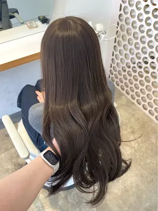 ロング 🧸SAKI🎀 韓国レイヤーのヘアスタイル