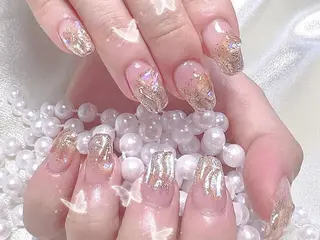 ネイル 🦋チップ長さだし 専門店🦋のネイルデザイン