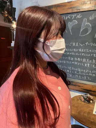 ロング 韓国好き🇰🇷 美容師MIKUのヘアスタイル