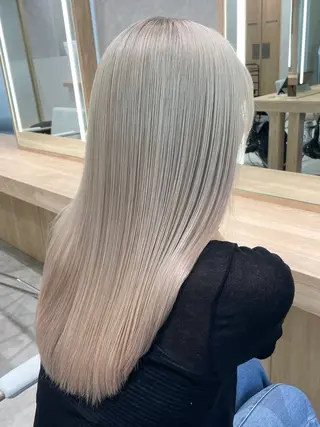 カラー 《ブリーチ/赤み消し /髪質改善》若松良樹のヘアスタイル