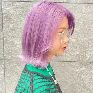 ショート カラー ブリーチカラー特化 U-topia小島のヘアスタイル