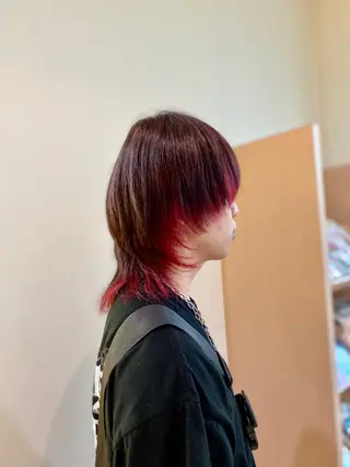 ショート カラー メンズ 井内 亮次のヘアスタイル