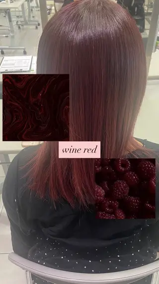 ミディアム aere AVEDA大船店所属・🦋艶カラー陽菜 🦋のヘアスタイル