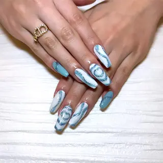 ロング ネイル Nail salon Nocaのネイルデザイン