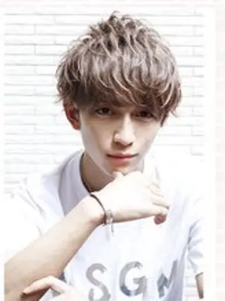 ショート 🦁メンズモデル募集 🎧関瑠奈🛵のヘアスタイル