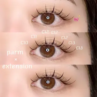 マツエク・マツパ RUMéL 🌙YUIのマツエク・マツパデザイン