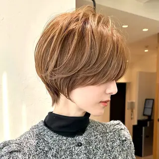 ショート 大人可愛いショート/ 大阪/堀江/池田雄輝のヘアスタイル