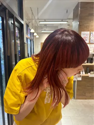 セミロング カラー 🎀Natsumi /暖色カラー🎀のヘアスタイル