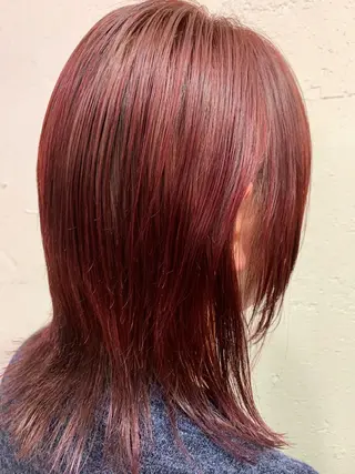 ミディアム カラー 😎newi池袋😎 ミタショウタのヘアスタイル