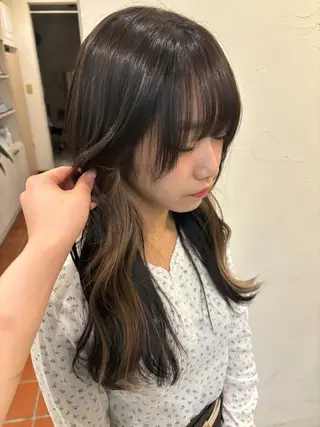 ロング カラー リトルガーデン/ yuka🧁‎‎のヘアスタイル