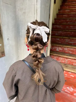 セミロング 「sumi」 AMIのヘアスタイル