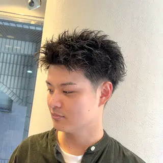 ミディアム メンズ 💥桜木町メンズ専門 💥ルキのヘアスタイル