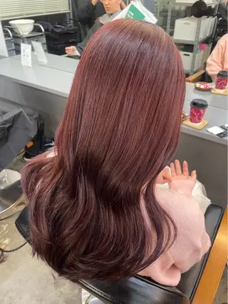 ロング カラー 渡辺 奎斗のヘアスタイル