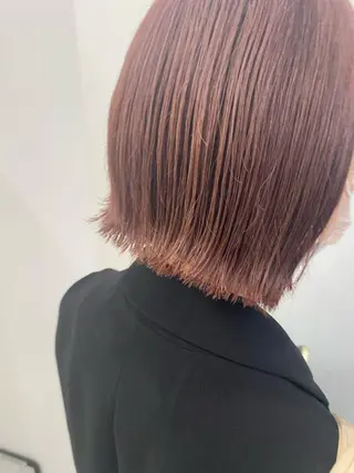 ショート カラー ヒラノホナミ 🫧透ける艶髪🫧のヘアスタイル