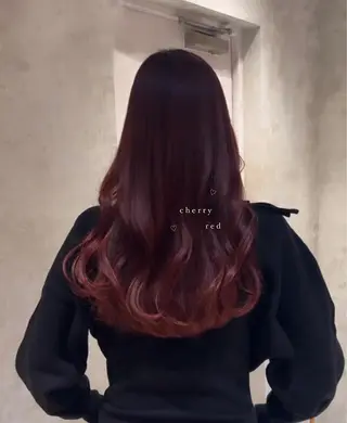 ロング カラー ヘアアレンジ 東 晴菜のヘアスタイル