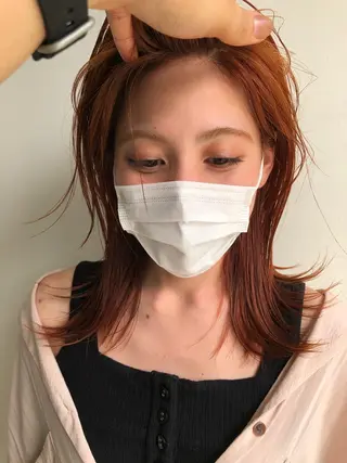 ミディアム カラー “ミニモ最高評価獲得 “代表"Kohei"のヘアスタイル