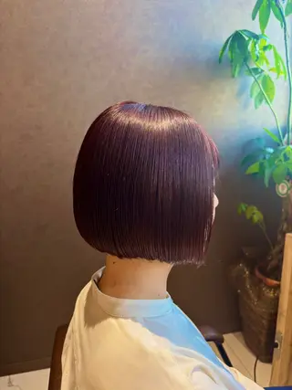 ショート カラー Le Coeur 喜多町 志賀大介のヘアスタイル