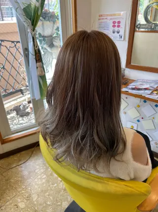 セミロング 大政源氏🌈✨ Genjiのヘアスタイル