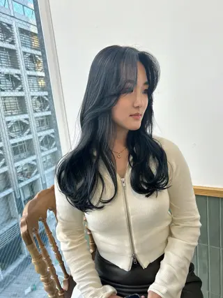 ロング カラー ヘアアレンジ 【代表】 たき〜のヘアスタイル