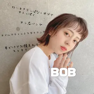 ミディアム レイヤー🧸ショート 🤎店長anju🪽のヘアスタイル