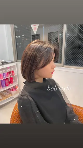 ショート ♡レイヤー/ボブ 透明感/うらら♡のヘアスタイル