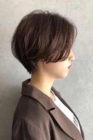 ショート カラー 吉田一輝 外国人パーマのヘアスタイル