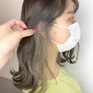 ロング カラー ヘアアレンジ 🎀暖色カラー🎀 ♡yurika♡のヘアスタイル