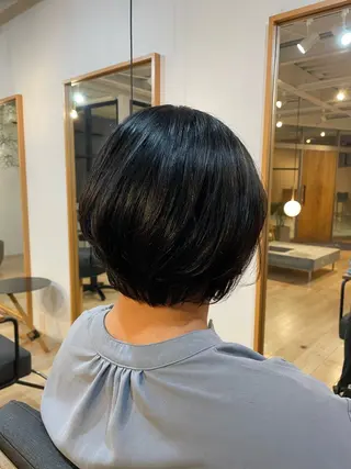 ショート 長瀬 友樹のヘアスタイル
