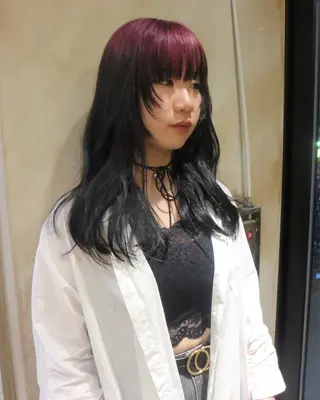 カラー Zina難波/ 韓国ヘア🐰mikuのヘアスタイル
