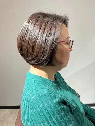 ショート 一瀬 理絵のヘアスタイル