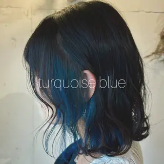 ミディアム カラー 𓅰なかがわ ふみな𓅯のヘアスタイル