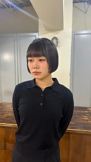 ショート カラー 🤩噂のMr.髪ポジ ティブ®️yu🤩のヘアスタイル