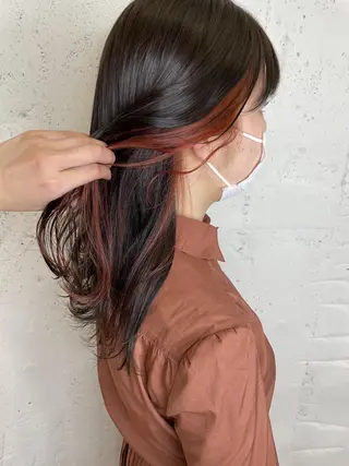 セミロング カラー Froom🌻 村上夏菜のネイルデザイン
