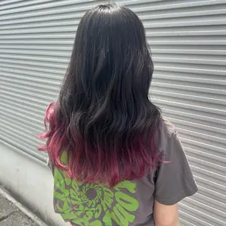 ロング カラー レイヤー/ブリーチ/ 渋谷/ルル🌿のヘアスタイル