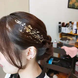 ヘアアレンジ HempBeauty 浅野アサミのヘアスタイル