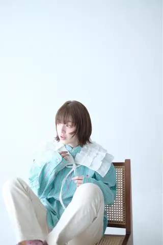ミディアム 透明感カラー/京橋/ reikoのヘアスタイル