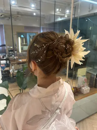 ヘアアレンジ 🦋Misaki🦋 メンズパーマ/着付けのヘアスタイル