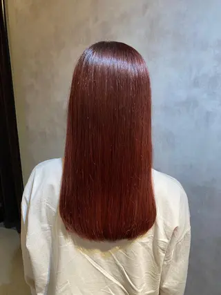 セミロング 🎀クロスパーマ/ ボブ🎀MOMONAのヘアスタイル